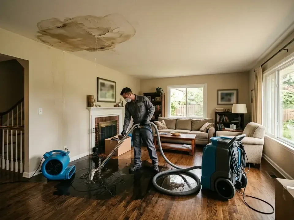 attic-pipe-burst-ceiling-drip-008 — frequently asked questions, Water Damage Restoration & Carpet Care in Minerva, OH